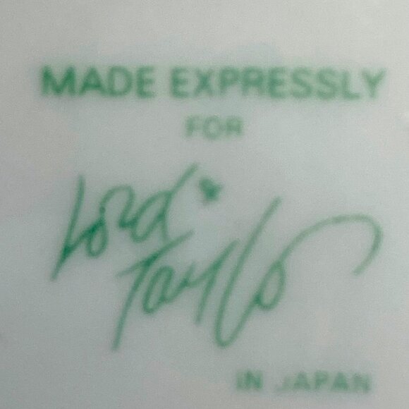 Lot of 4 (2 Sets) LORD & TAYLOR LUNCHEON PLATE & CUP FROM JAPAN - ROSE PATTERN - Picture 9 of 11